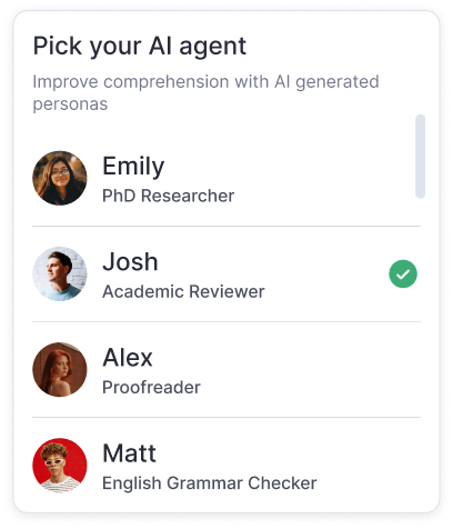 AI Agent personas | Curateit