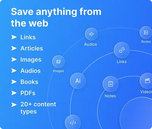 Save anything from the web with CurateIt